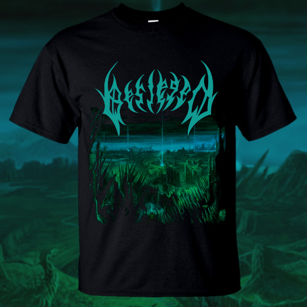 Besieged "Mindslave" shirt SMALL (black) - Click Image to Close